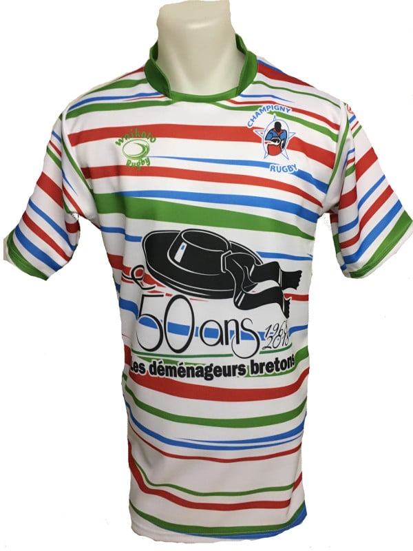 MAILLOT DE RUGBY REVERSIBLE CHAMPIGNY 2