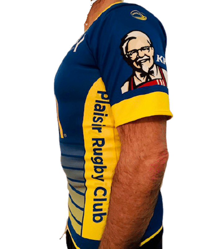 MAILLOT DE RUGBY REVERSIBLE PLAISIR 10