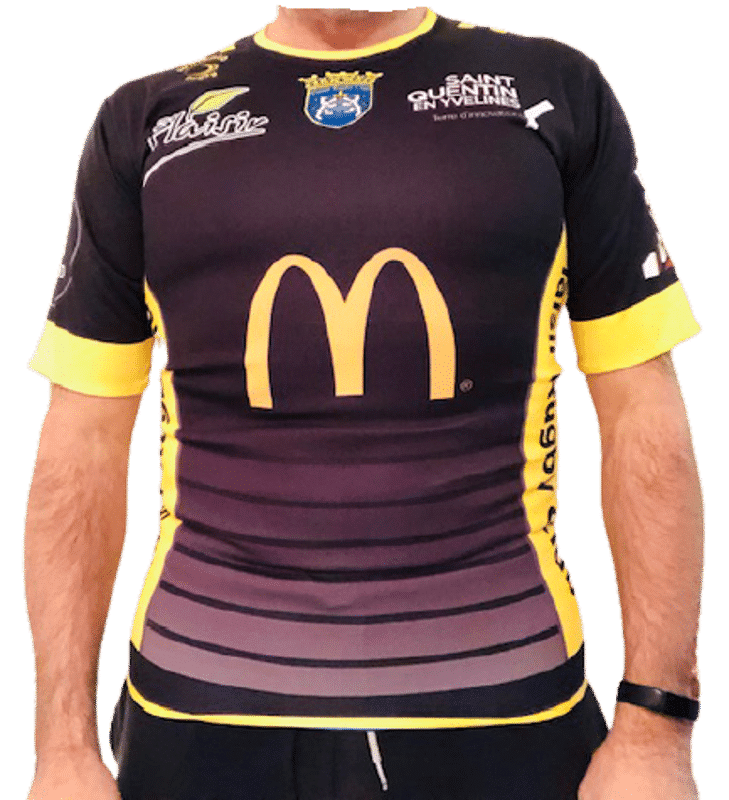 MAILLOT DE RUGBY REVERSIBLE PLAISIR 10